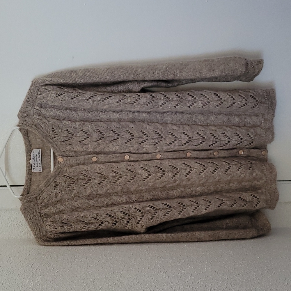 Vintage mohair cardigan sweater